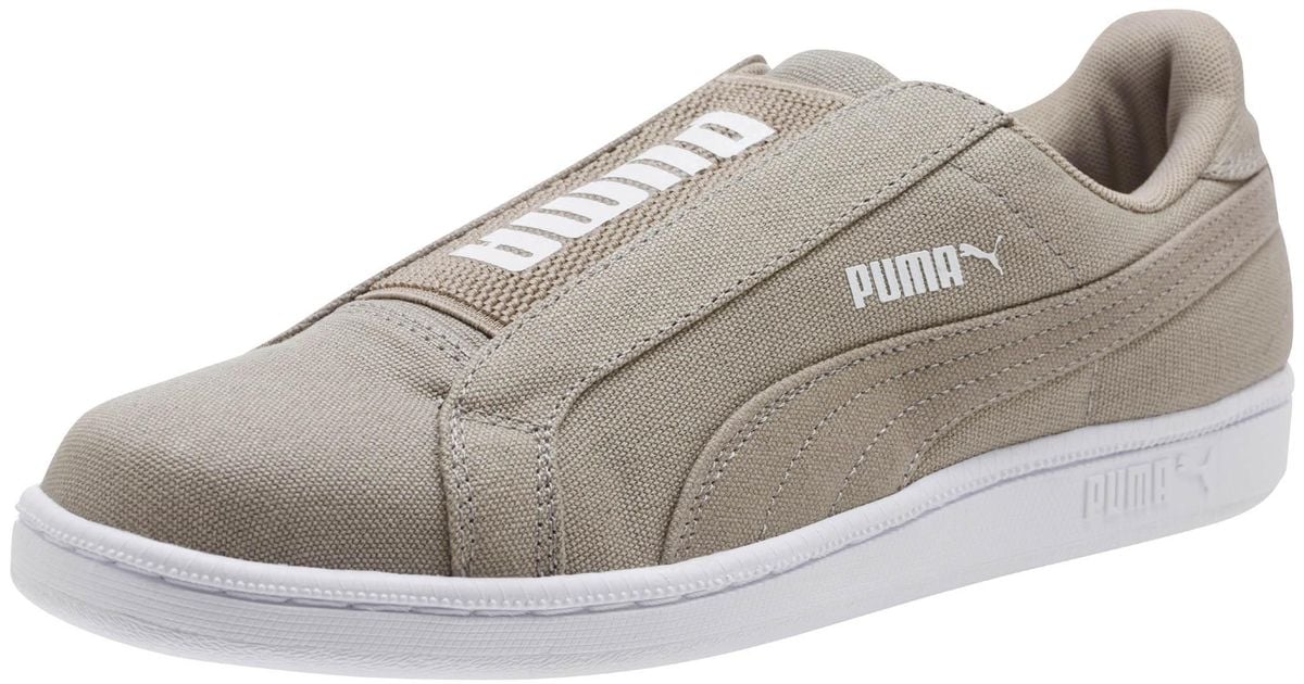PUMA Smash Slip-on Denim Sneakers in 
