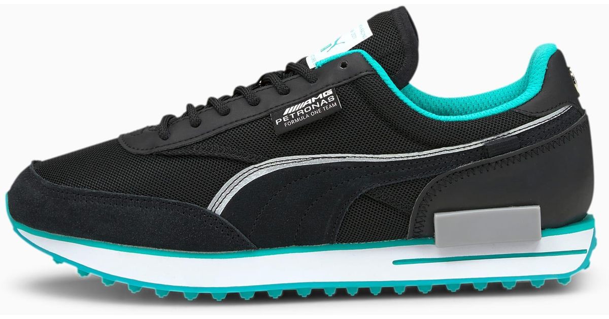 PUMA Fell Mercedes Future Rider F1 Motorsportschuhe in Schwarz | Lyst AT