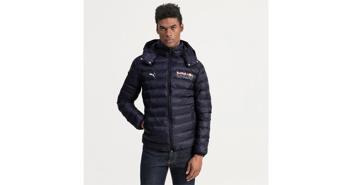 Chaqueta de Plumas Red Bull Racing Eco packLite PUMA de Tejido sintético de  color Negro | Lyst