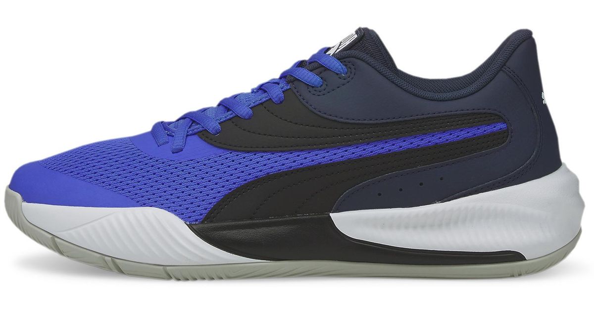 PUMA Rubber Triple Basketball Sneakers in Blue for Men Lyst