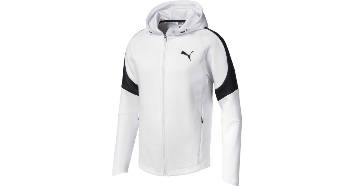 puma men's evostripe move full zip hoodie