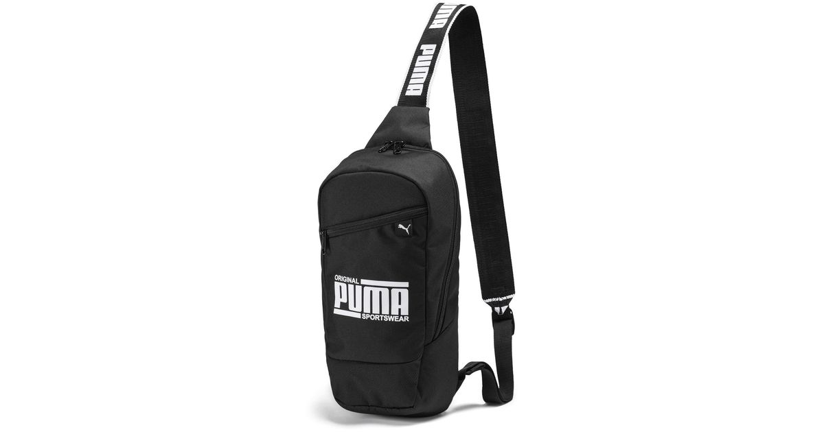 PUMA Synthetic Sole Crossbody Bag in Black for Men | Lyst