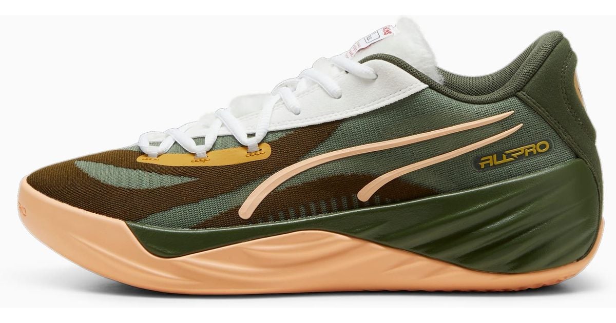 PUMA X Gremlins All Pro Nitro Basketball Shoes in Green