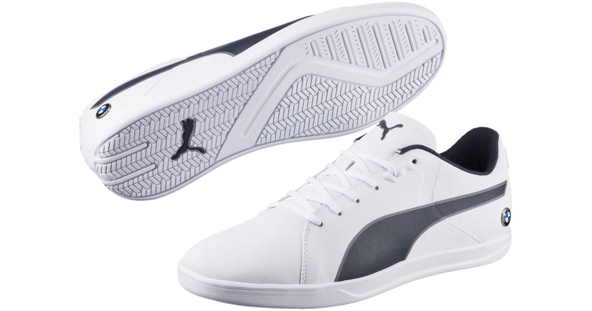 puma white sneakers bmw