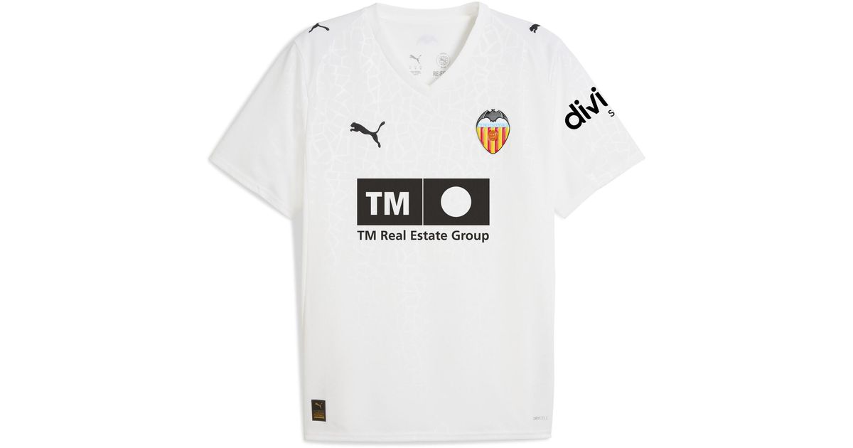 PUMA Valencia Cf 25/26 Home Jersey in White for Men | Lyst UK
