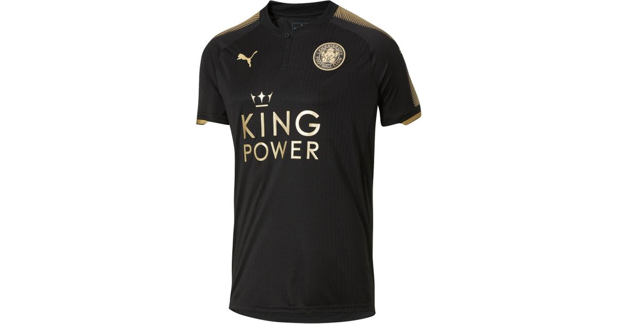 leicester city black jersey