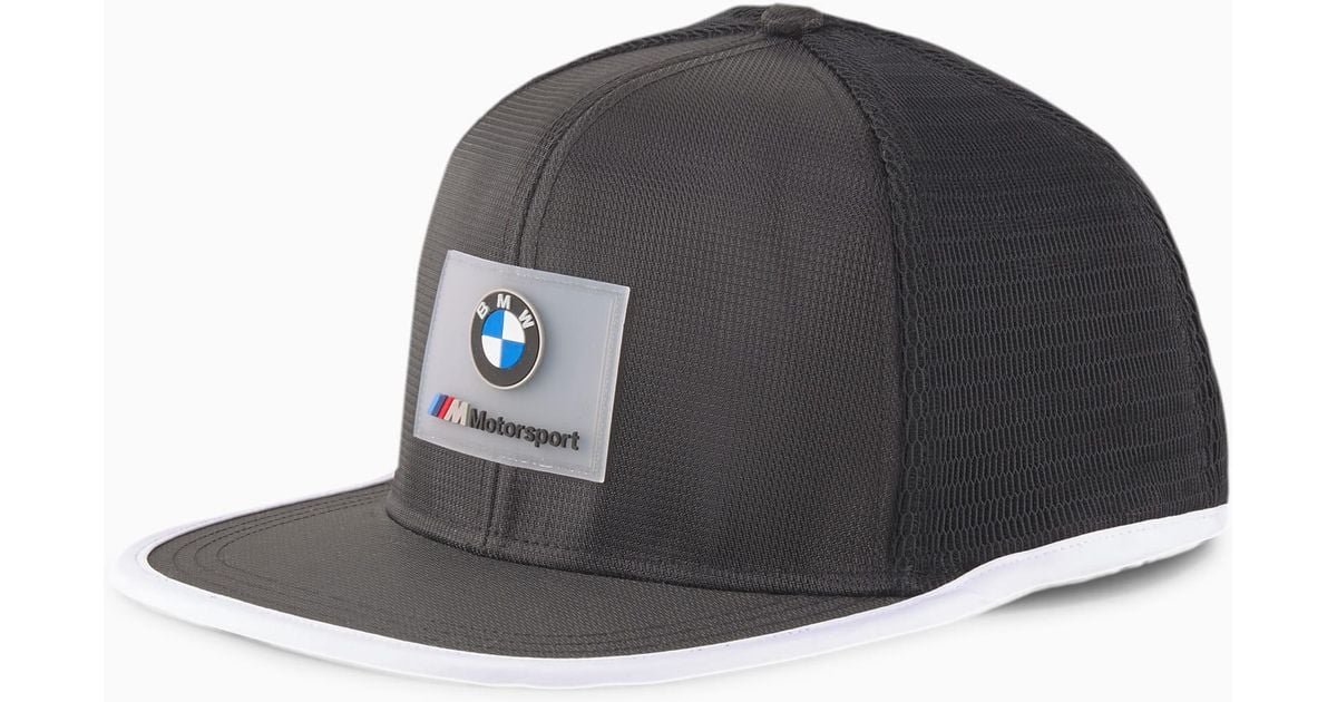 Gorra de Visera Plana BMW M Motorsport PUMA de color Negro | Lyst