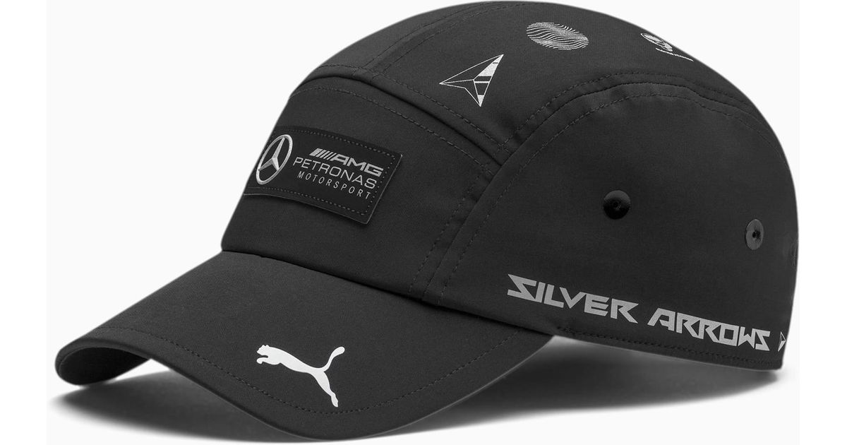Puma Cotton Mercedes Amg Petronas Lifestyle Cap In Black Lyst