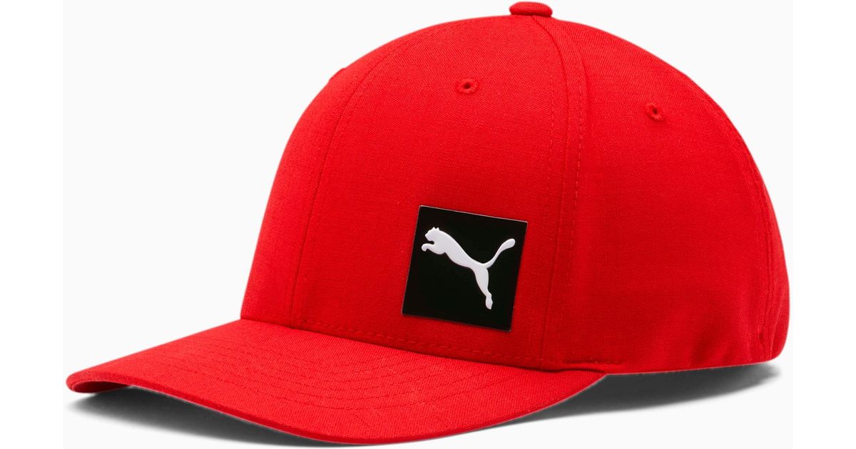puma cap red