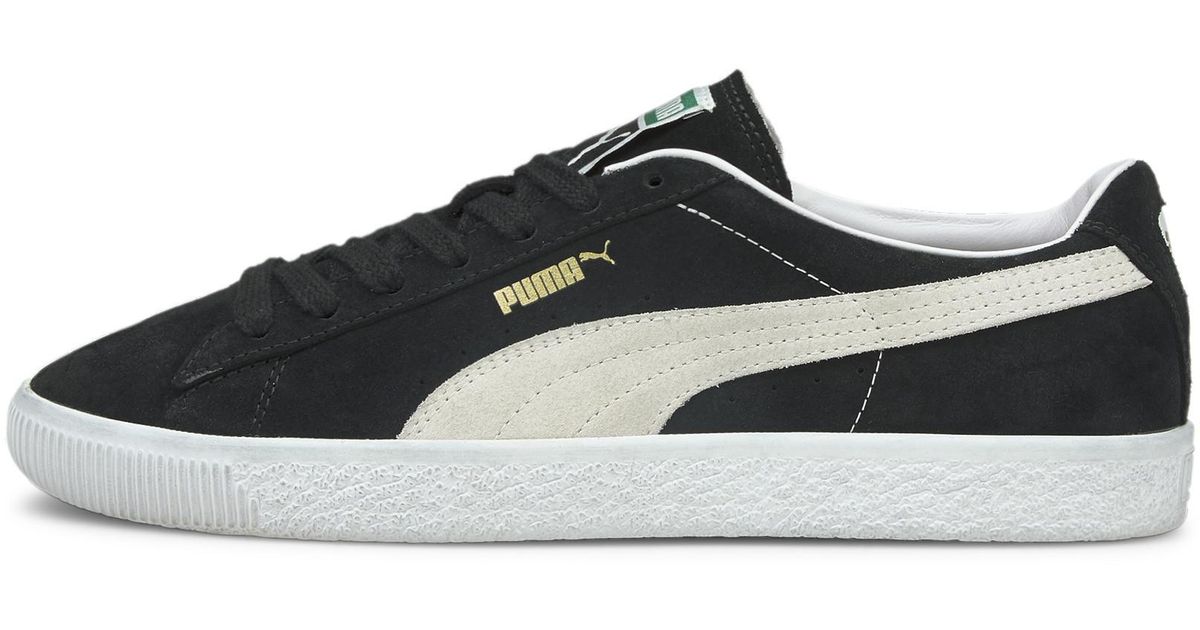 PUMA Suede Vintage Mii 1968 Sneakers in Black- White (Black) - Lyst