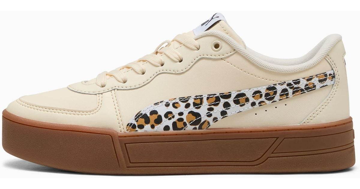 PUMA Skye Leo Sneakers Schuhe in Weiß Lyst DE
