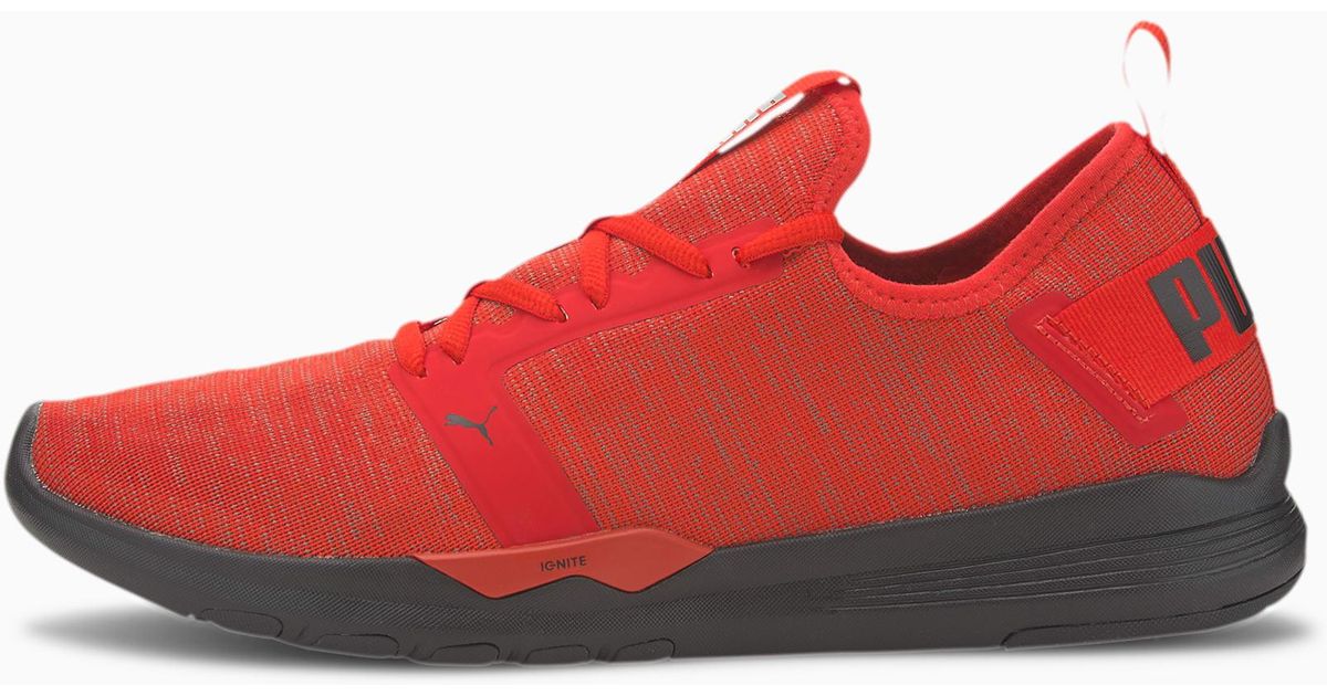 puma ignite contender knit men's running shoes