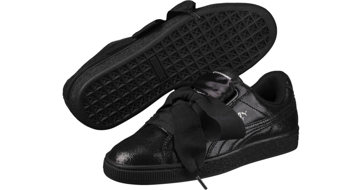 puma basket heart night sky