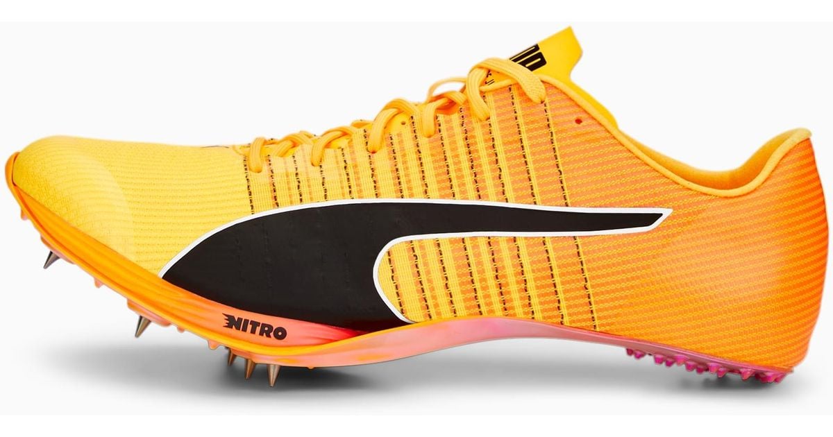 PUMA Evospeed Tokyo Nitro 400 Track And Field Shoes Voor in het Geel