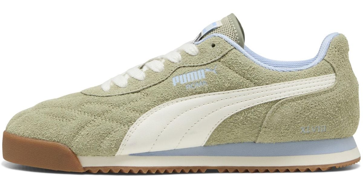 PUMA Roma Anniversario Suede Sneakers in White | Lyst