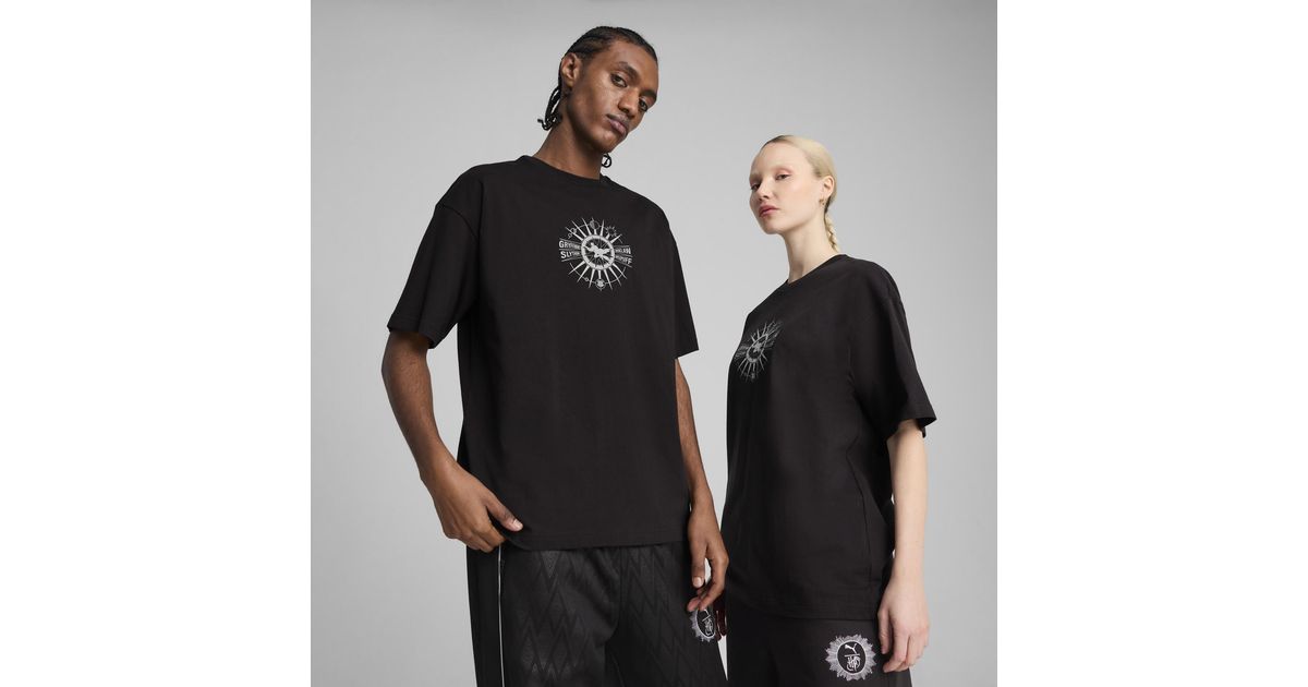 ★★PUMA★★ Puma X Harry Potter Oversized Graphic Tee Black PUMA x HARRY POTTER Oversized Graphic Tee | PUMA