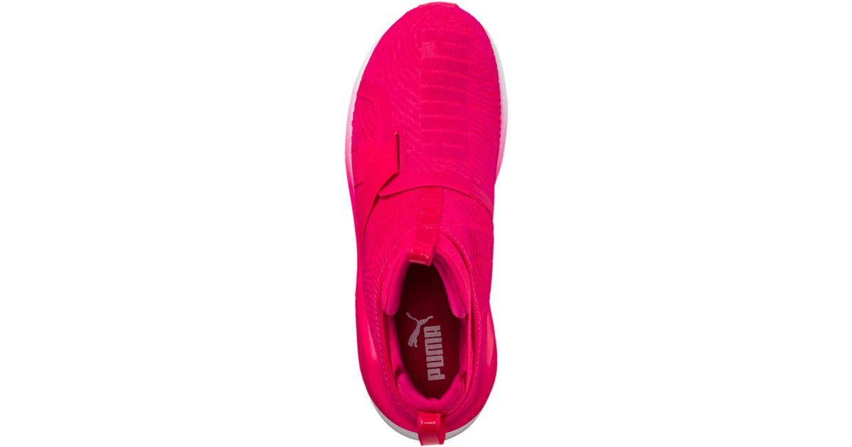puma fierce strap pink