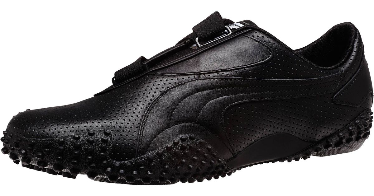 Puma Mostro Perf Leather in Black for Men | Lyst
