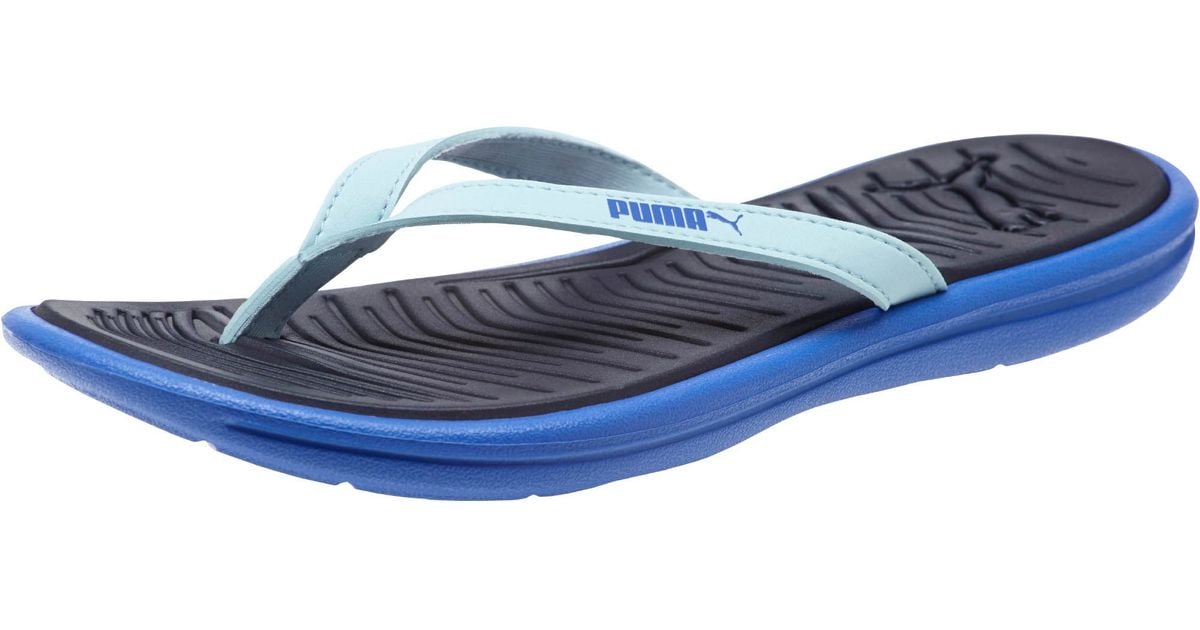 puma women's lux flip flops