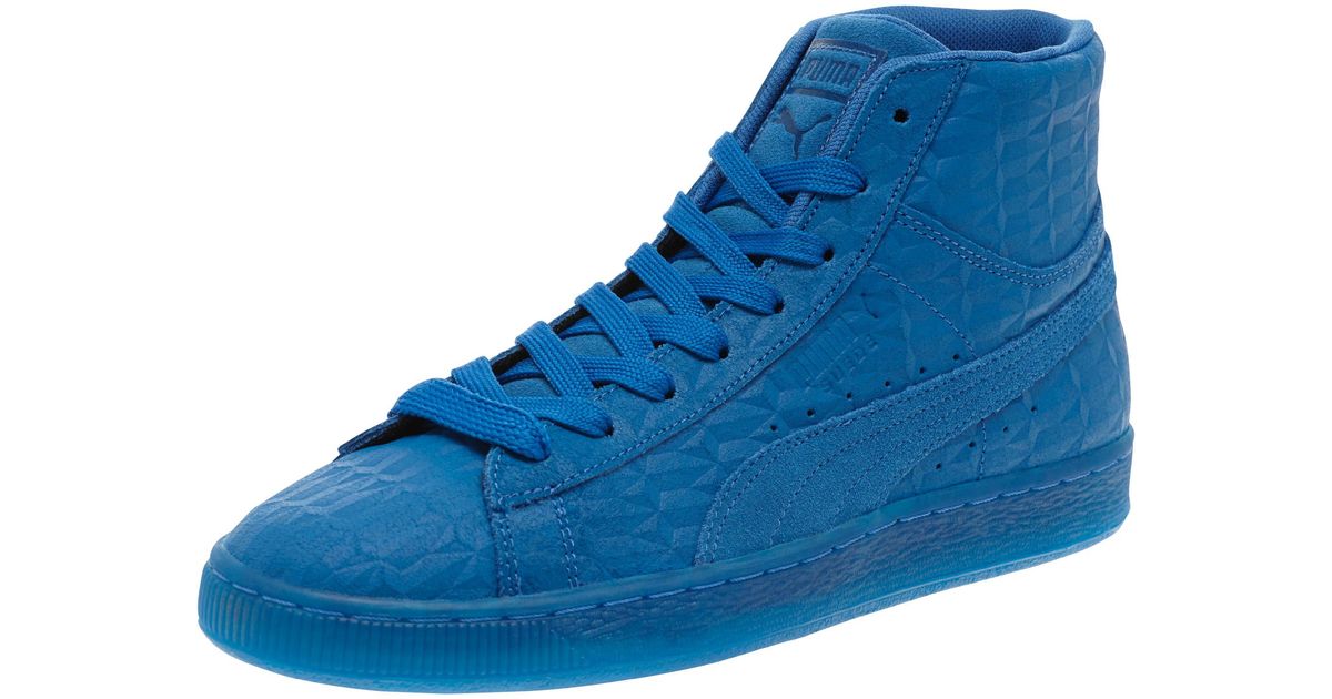 puma suede mid me iced