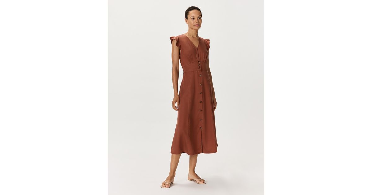 beverly midi dress Beverly Floral Tie Shoulder Midi Dress – Girl In Mind