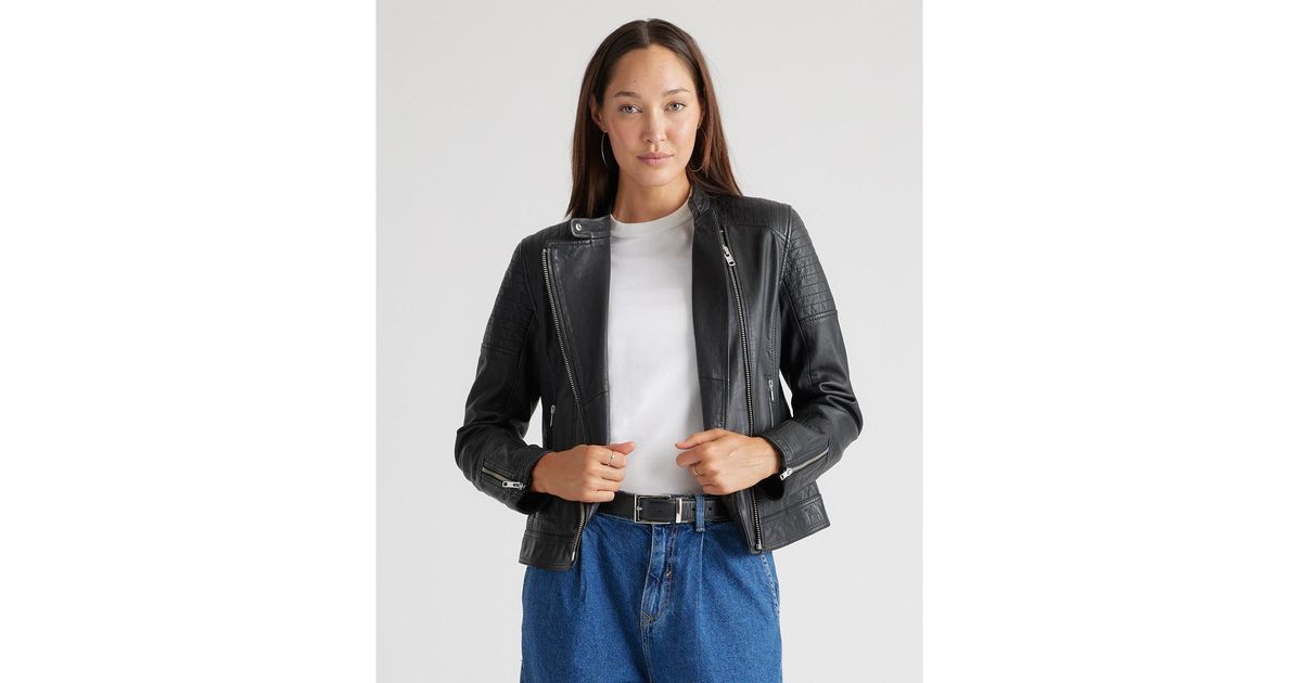 Quince Café Racer Jacket in Black Lyst