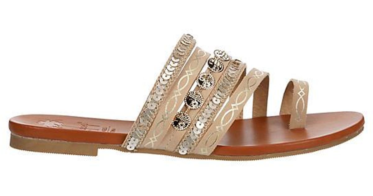 Jellypop Marina Flip Flop Sandal in Black Lyst