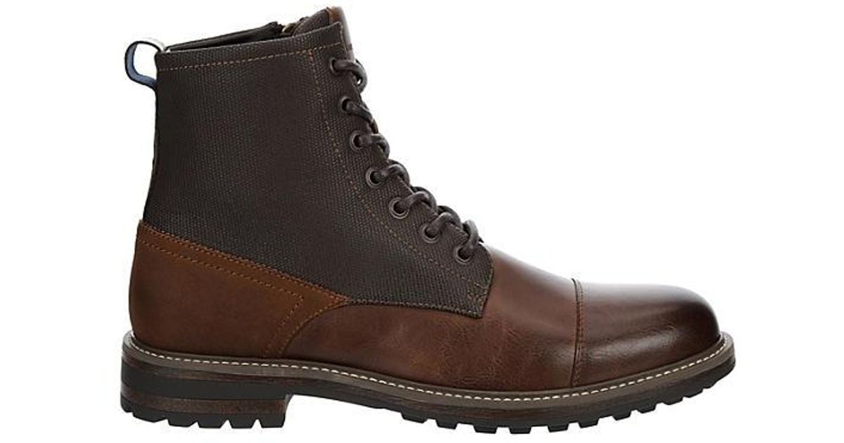 Franco Fortini James Lace Up Boot in Brown for Men Lyst