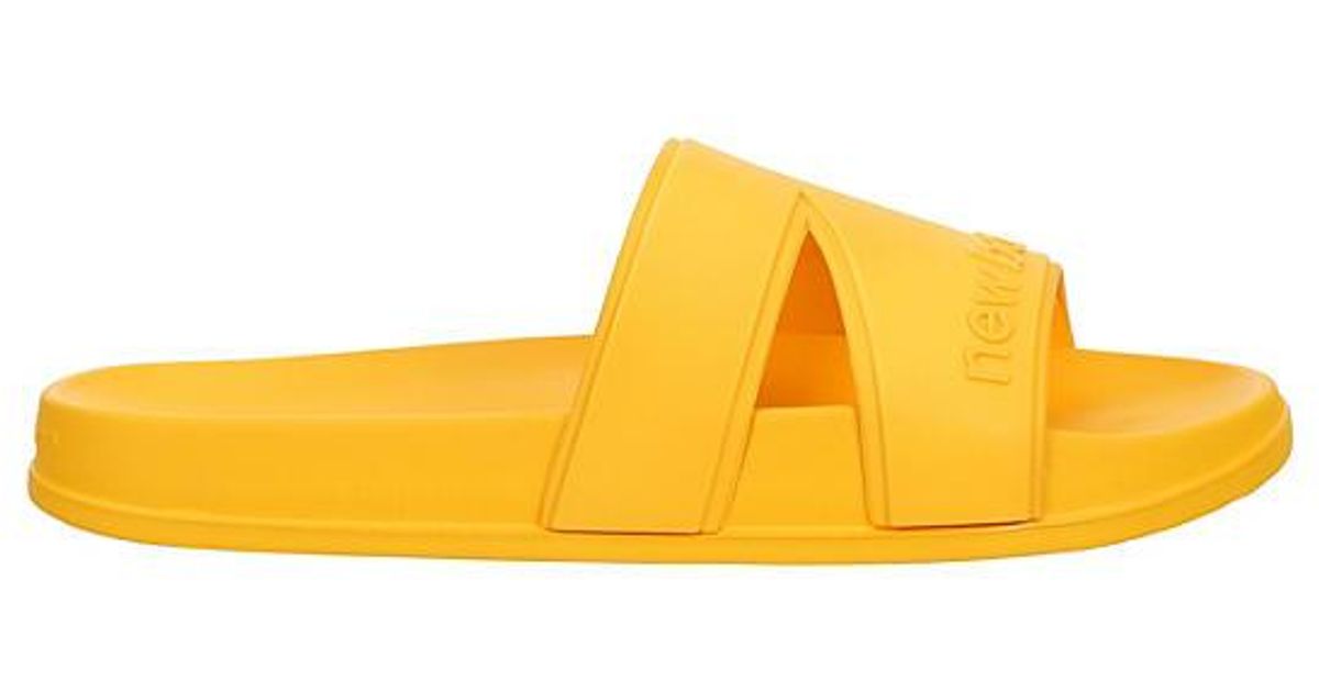 New Balance 200 N Slide Sandal in Yellow for Men Lyst
