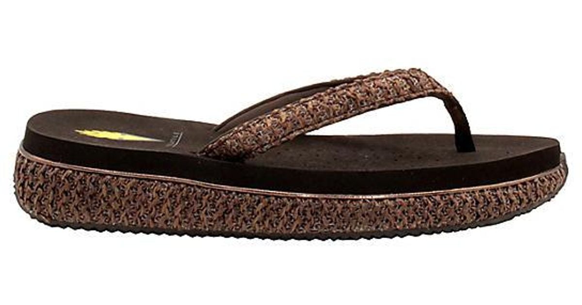Volatile | Shoes | Volatile Womens Flip Flop Wedge Sandal Size 8