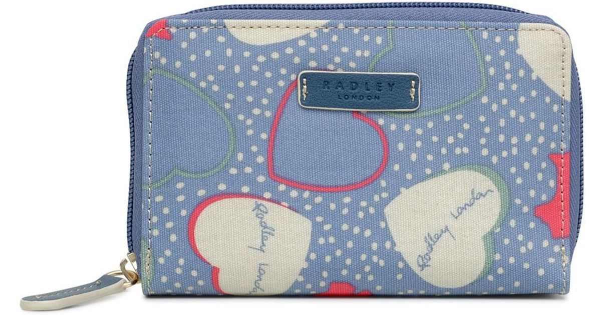 radley oilskin purse