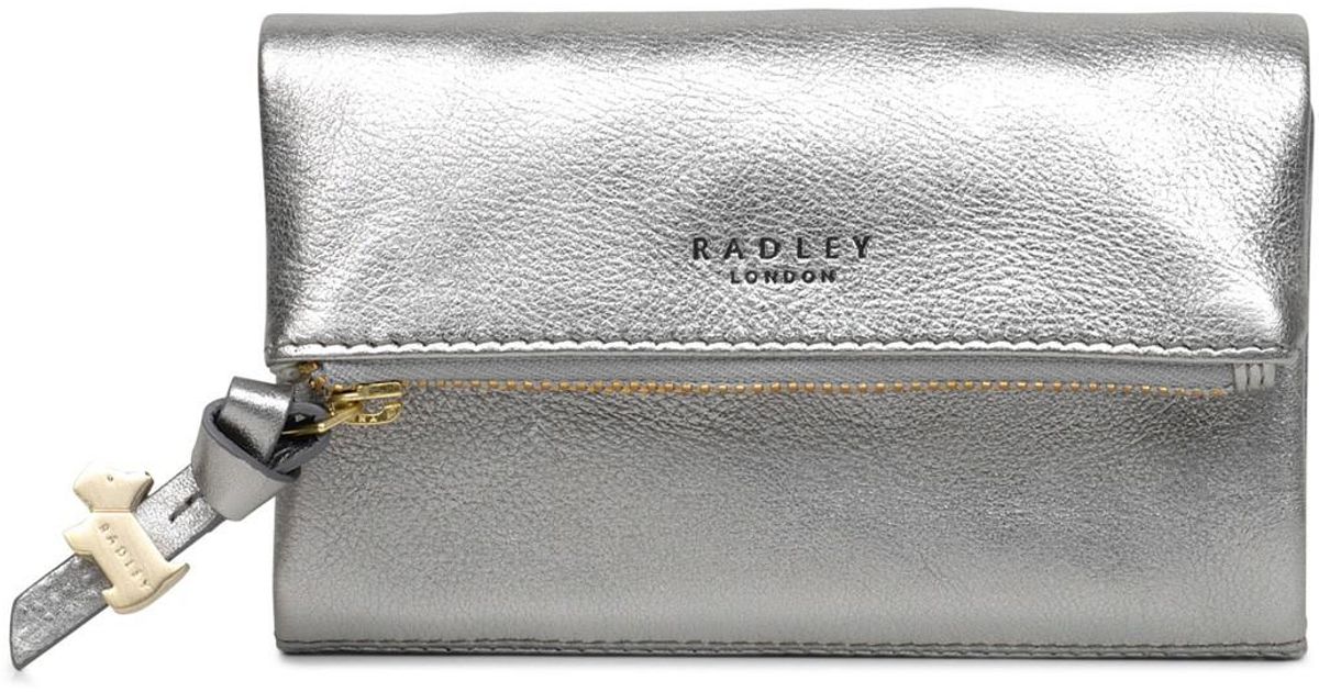 radley silver purse