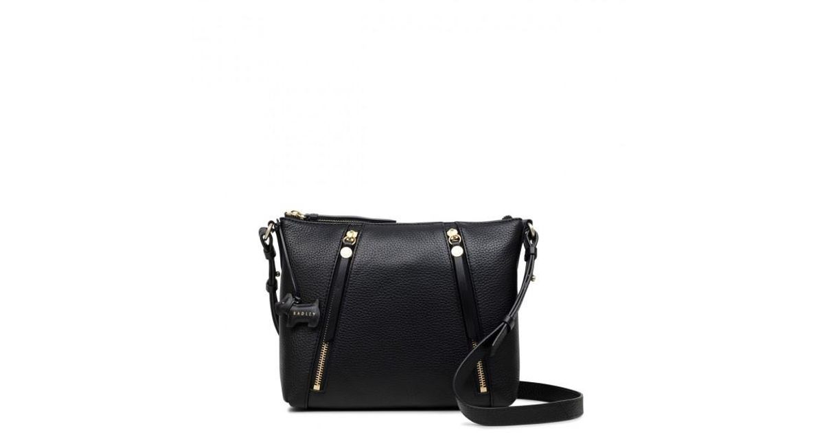 Radley Small Leather 'fountain Road' Cross Body Bag in Black Lyst