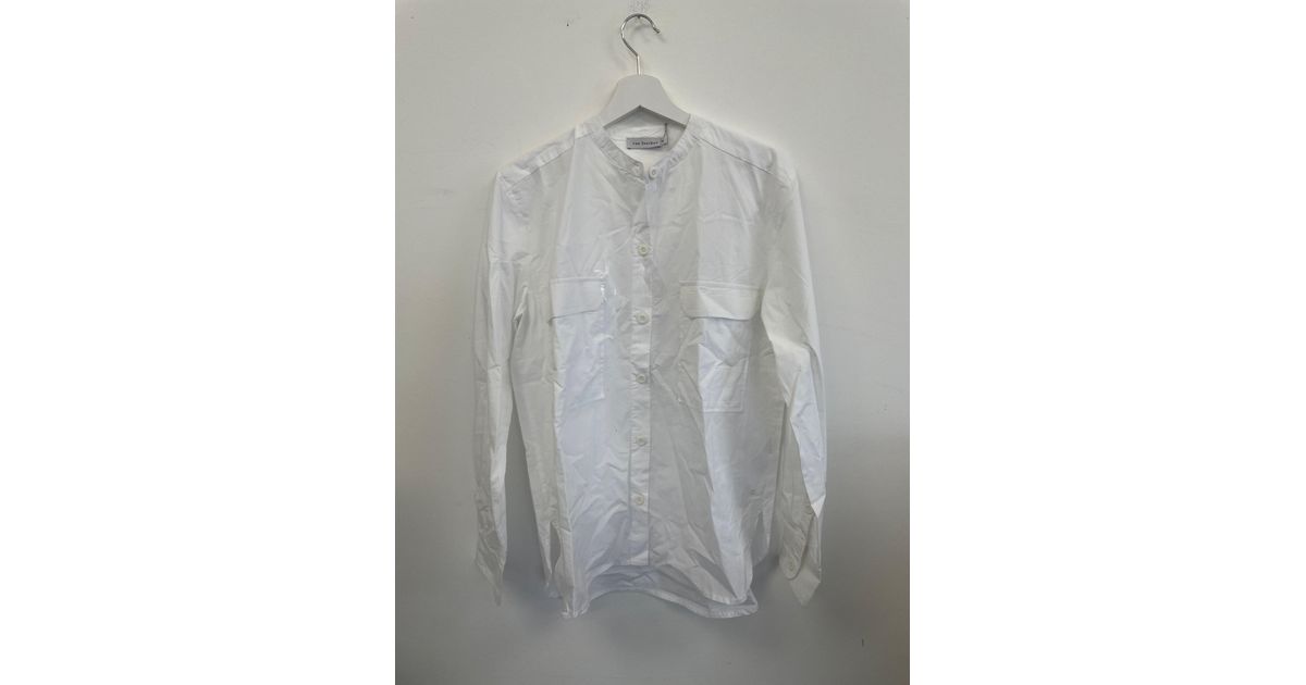 Rae Feather Sample White Blouse With Some Marks But Can Be Removed In ...