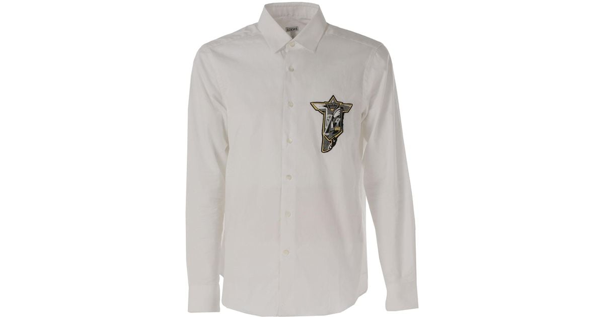 Loewe Cotton Clothing For Men in Grey for Men Lyst