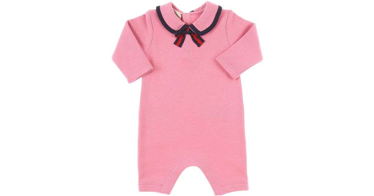 Gucci Cotton Baby Girl Clothing On Sale 