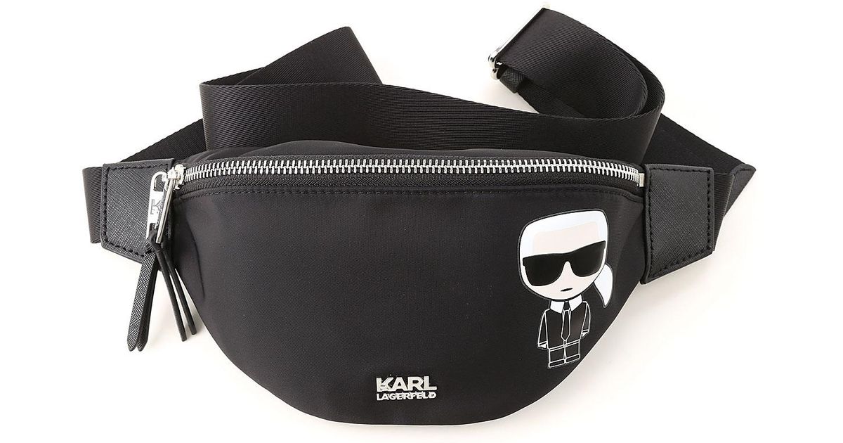Karl Lagerfeld Synthetic Handbags in Black - Lyst