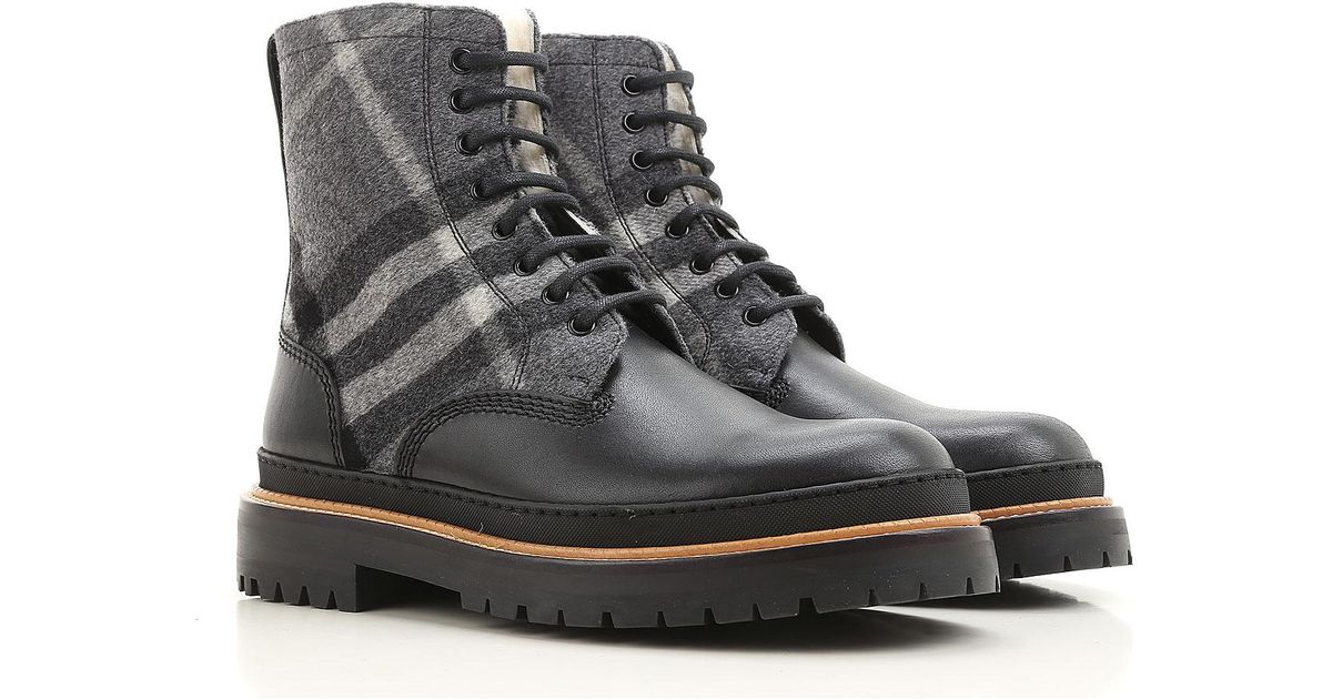 bottine burberry homme