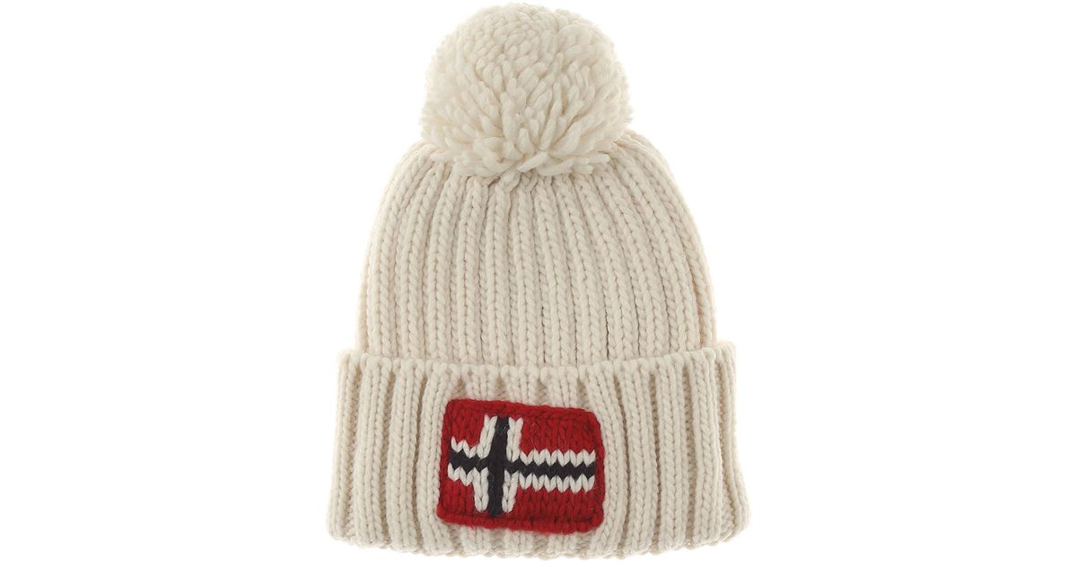 napapijri hat white