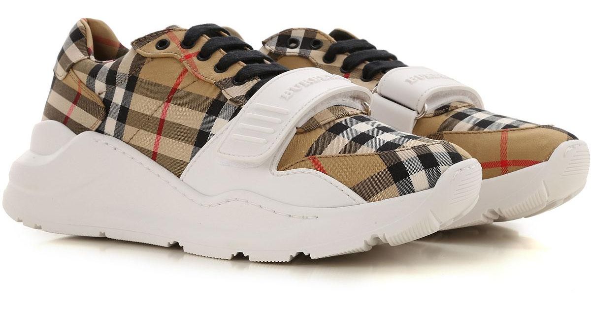 ladies burberry trainers