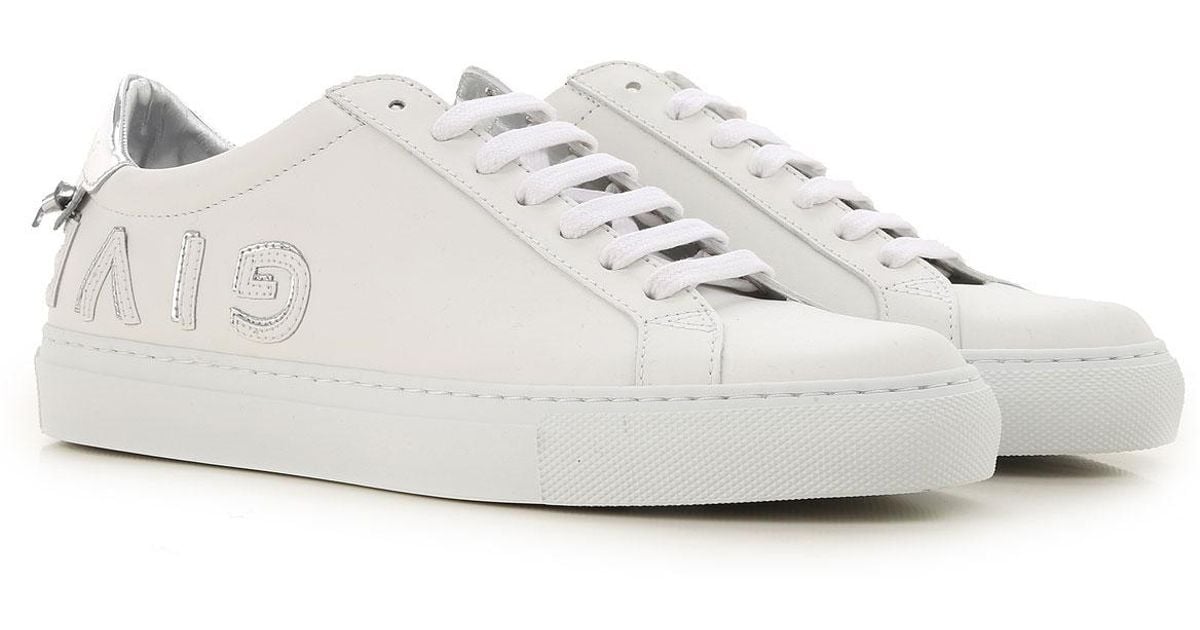 givenchy women's white sneakers