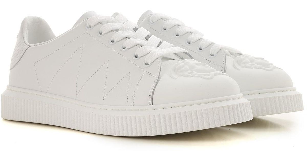 versace white sneakers