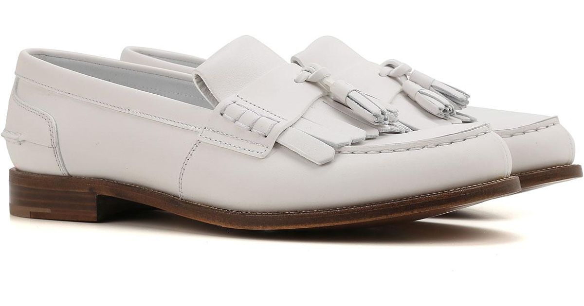Church's Shoes For Women in White - Lyst