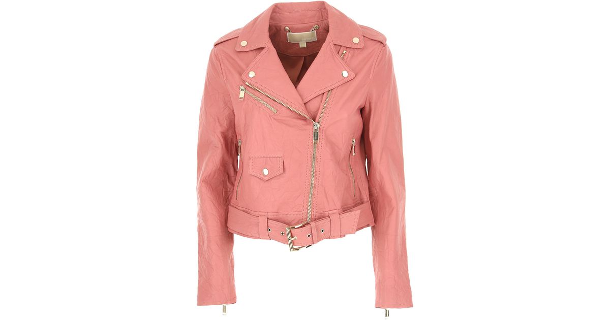 michael kors pink jacket