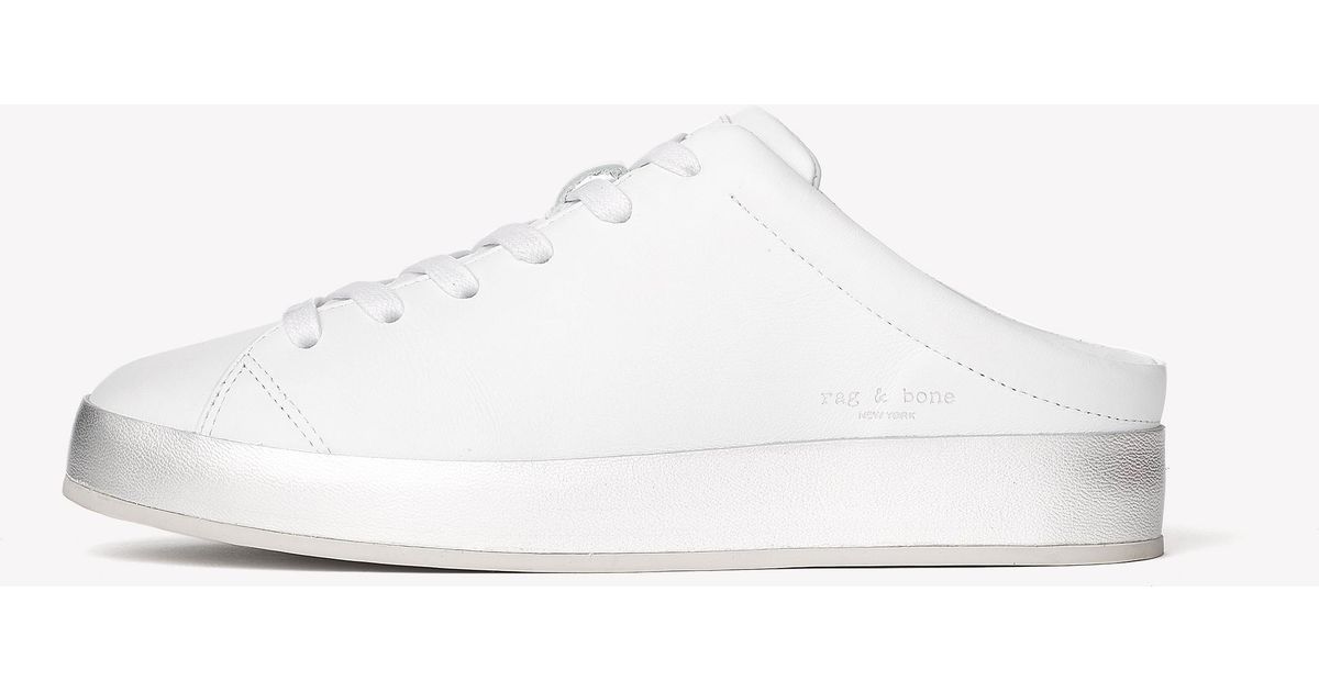 rag and bone white mules