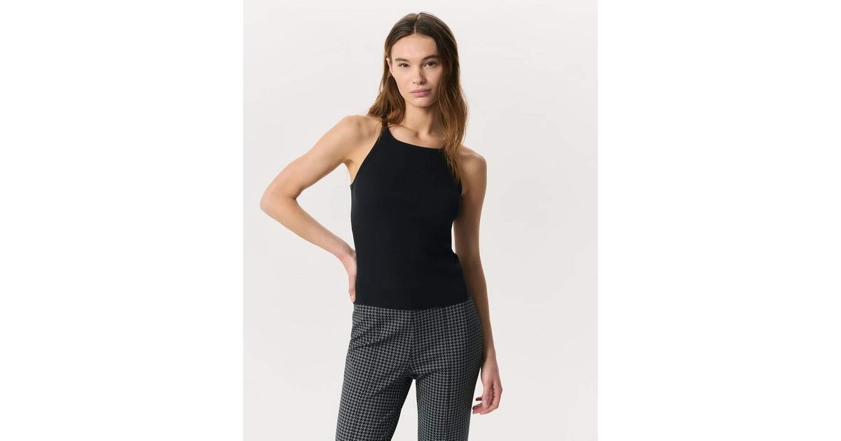 String Lay Tank Rag & Bone Essential Rib String Tank in Brown | Lyst