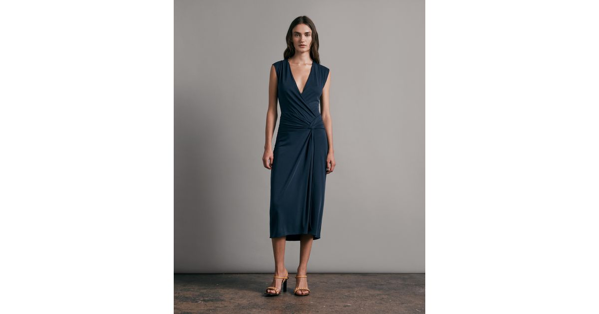 rag and bone christy drape dress