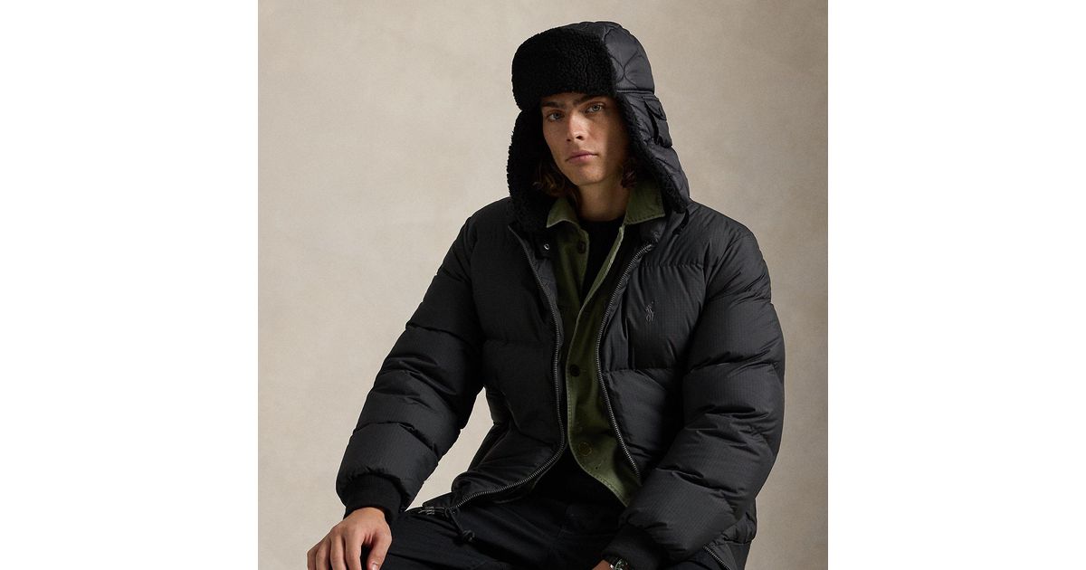 Ralph Lauren The Wyoming Ripstop Down Jacket in Black for Men | Lyst