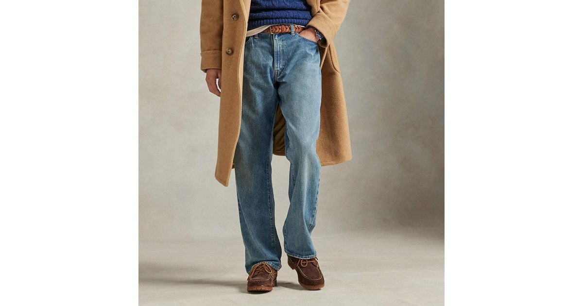 Ralph Lauren Rivington Relaxed Jean in Blue for Men | Lyst