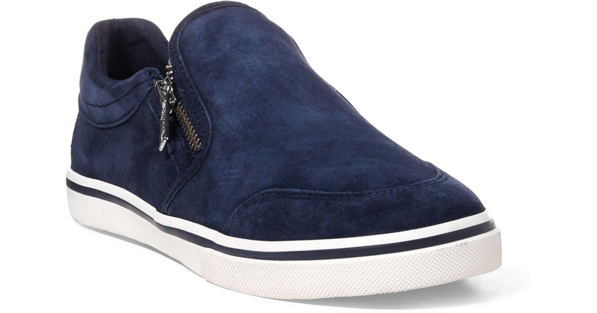 ralph lauren jeorgia slip on sneakers